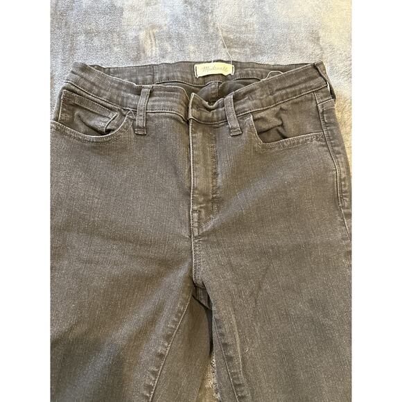 Madewell Roadtripper Jeans Womens Size 29 Skinny Mid Rise Stretch Denim Gray - Picture 5 of 12